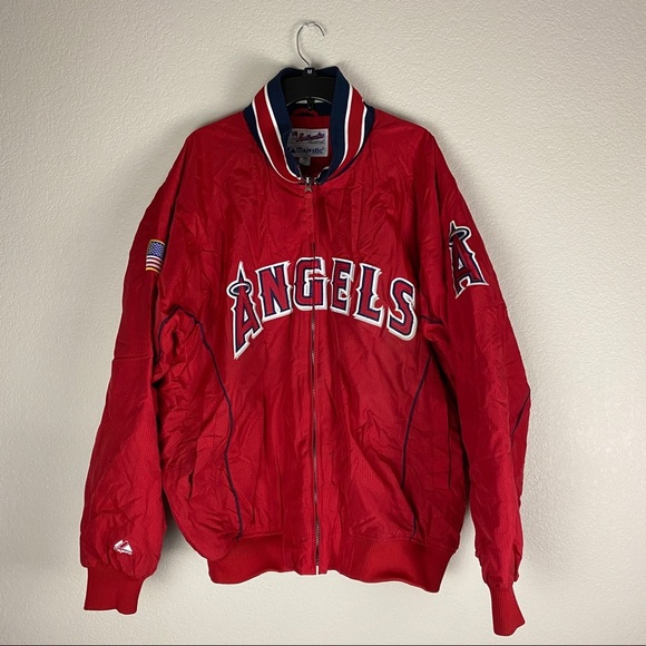 Anaheim Angels Majestic Jacket Mens Size XXL - Picture 1 of 5